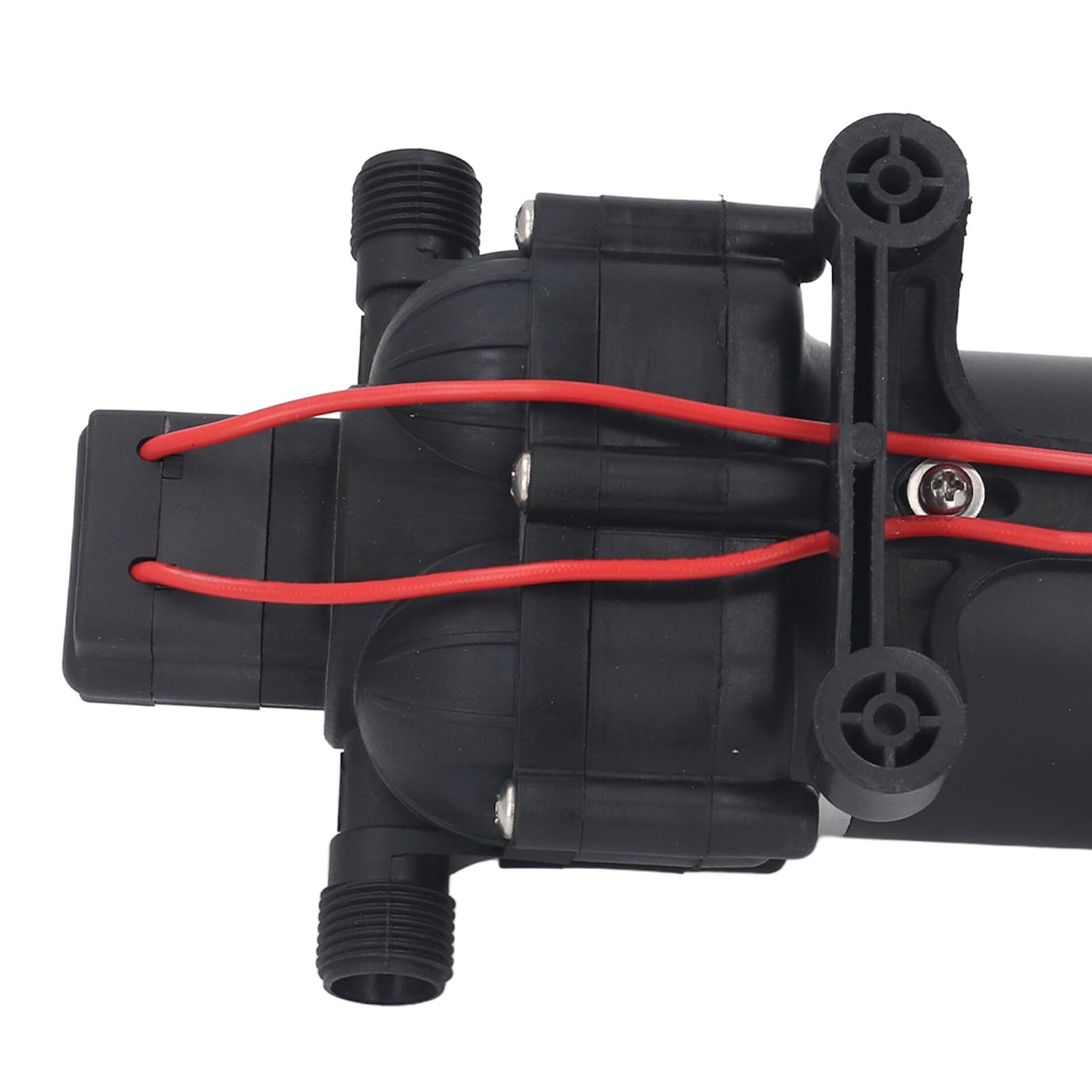 LiebeWH Elektryczna Samozasysająca Pompa Membranowa Silnik Miedziany Pompa Ciśnieniowa Wody 45 PSI 2,9 GPM Mini Przenośna do Jachtów Morskich RV Zaopatrzenie w wodę Łodzie Samochody (12V)