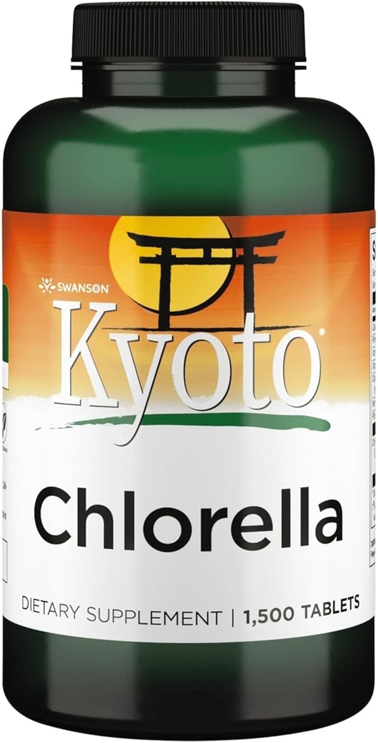 Swanson Chlorella 194 mg 1500 Tabs