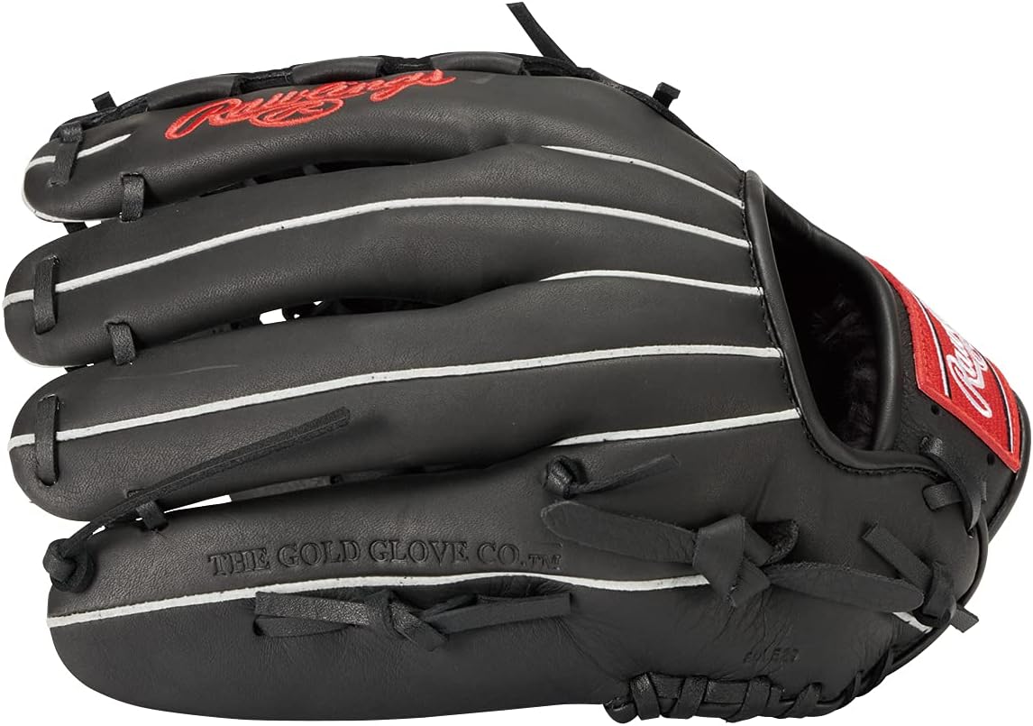 Rawlings Adult General Baseball Gloves GRXASPLN55 11.75" Soft All-Round Black Right Throw Glove