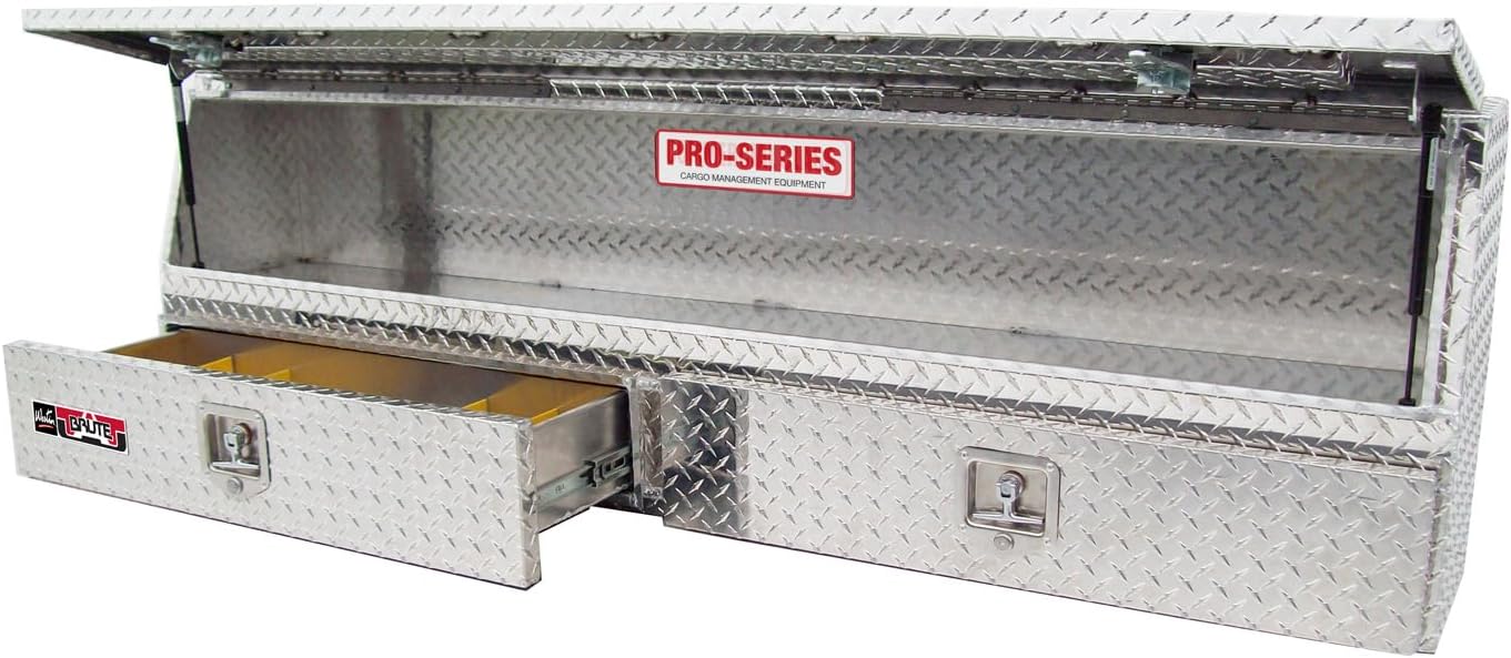 Westin 80-TBS200-72-BD Brute Contractor TopSider Tool Box with Drawers & Doors 72x13.5x21 in.