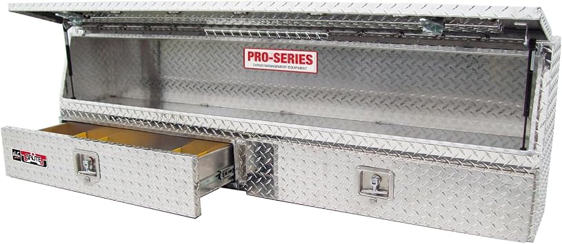 Westin 80-TBS200-72-BD Brute Contractor TopSider Tool Box with Drawers & Doors 72x13.5x21 in.