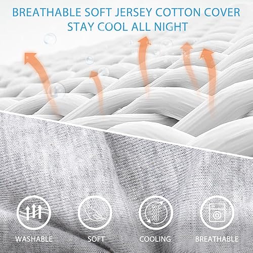 Miniatura 2 de Chilling Home Almohada de embarazo, almohada de maternidad de cuerpo completo para mujeres embarazadas, almohada cómoda en forma de U de 63 pulgadas