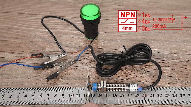 Amazon.com: Heschen M12 Inductive Proximity Sensor Switch Non