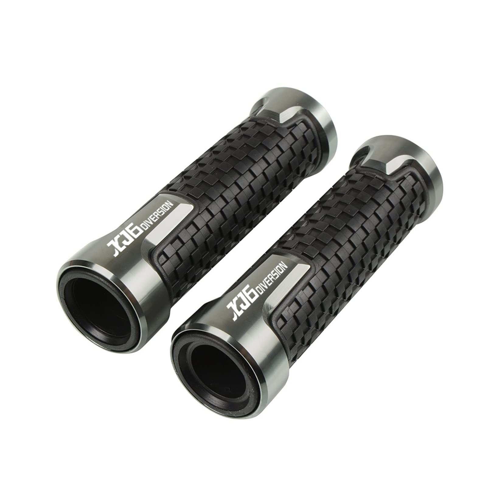 Puños de goma Yamaha XJ6 Diversion evitan deslizamiento de manos y desgaste de manillar 22mm