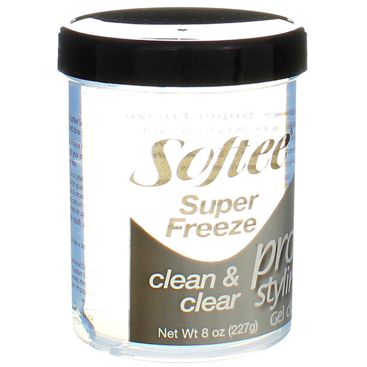Softee Protein Super Freeze Hair Styling Gel, 8 Ounce : Hair Styling Gels : Beauty & Personal Care