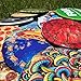 Discraft ESP Buzzz Supercolor Midrange Disc Golf Disc - Custom Design Discraft Discs - Straight Flying and Great for All Skill Levels - Free Mini Marker Included - Pizza