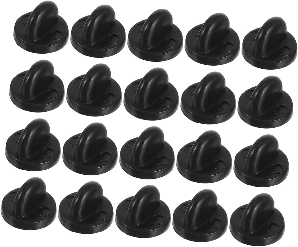 600pcs Brooch Back Pin Replacement Keepers Lapel Pin Backs for Uniform Badges Easy Use Clasp for Jewelry Making and Craft Projects
