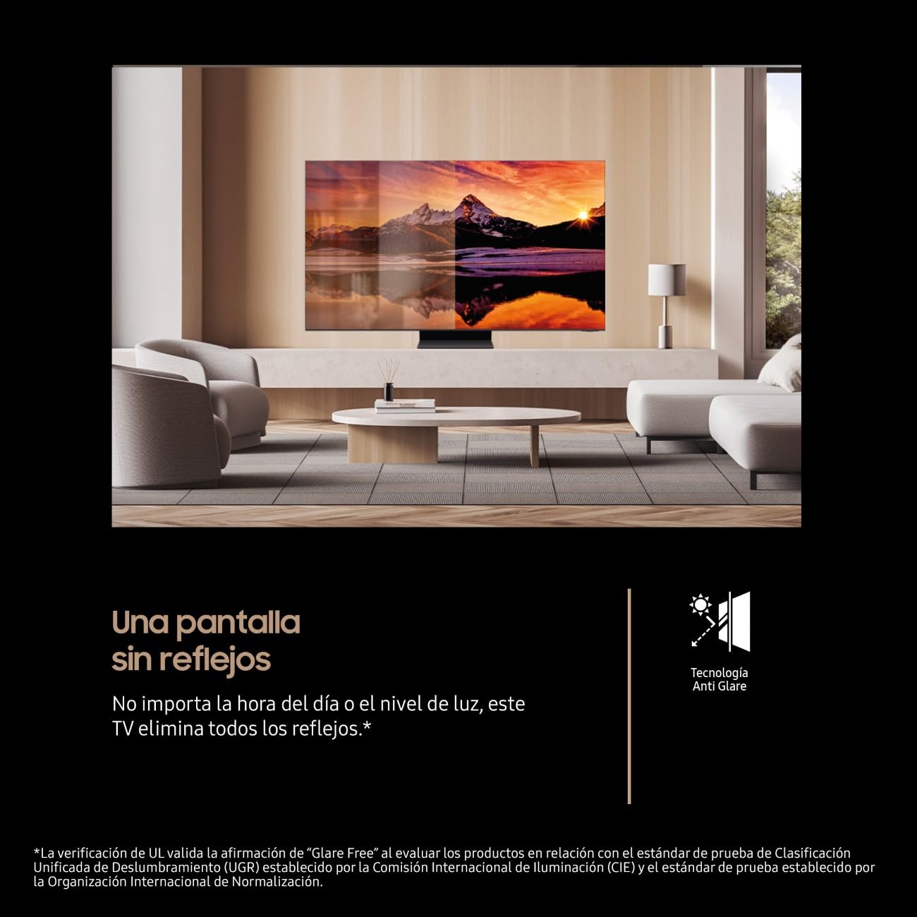 Samsung TV 50 Pulgadas Neo QLED QN90F 4K Mini LED Smart TV con Vision AI, Pantalla sin Reflejos con Glare Free y Quantum Matrix Technology Plus
