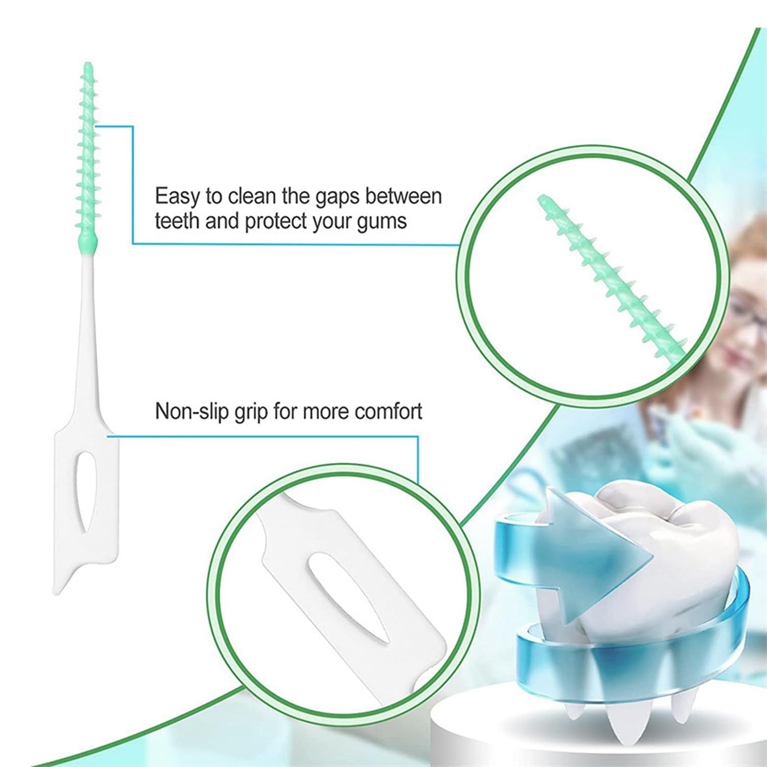 320 Pieces Dual-Head Interdental Brushes - Image 3
