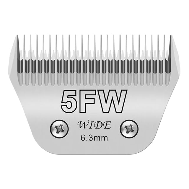 Cuchilla Ancha Desmontable for Animales, Compatible Con Andis, Compatible Con Wahl, KM Clippers