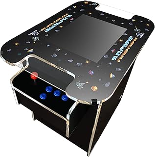 Game Classics カクテルアーケードマシン 400以上のレトロゲーム クロムトリム 商用グレード 米国製