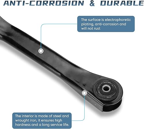 Miniatura 4 de Conjunto de brazo de control superior delantero para Jeep Cherokee Comanche Grand Cherokee Wrangler Kit de suspensión - Juego de 2 piezas