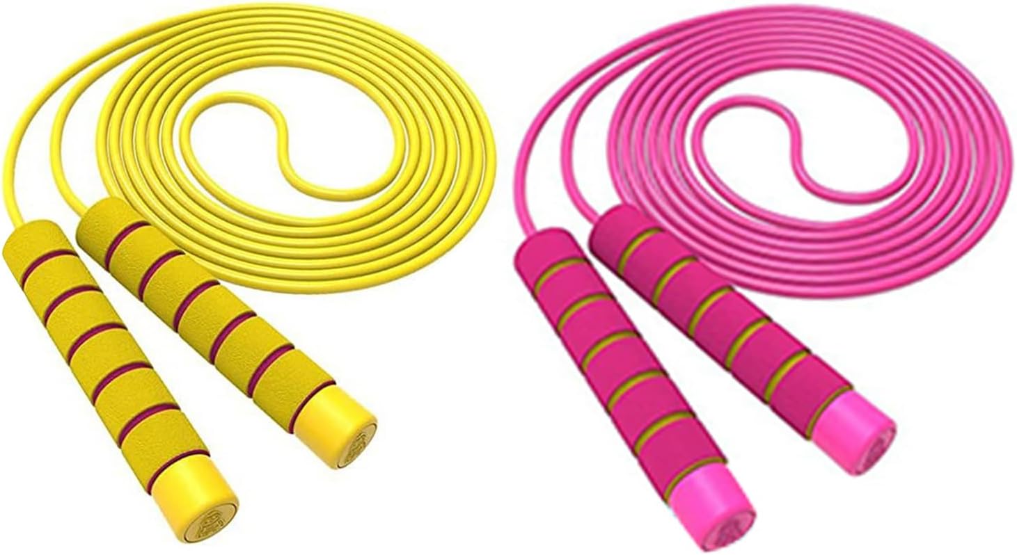 Adjustable Kids Jump Rope Foams Handles Outdoor Activity Rope Skipping Rope For Boys Girls Children Outdoor Activity Rope