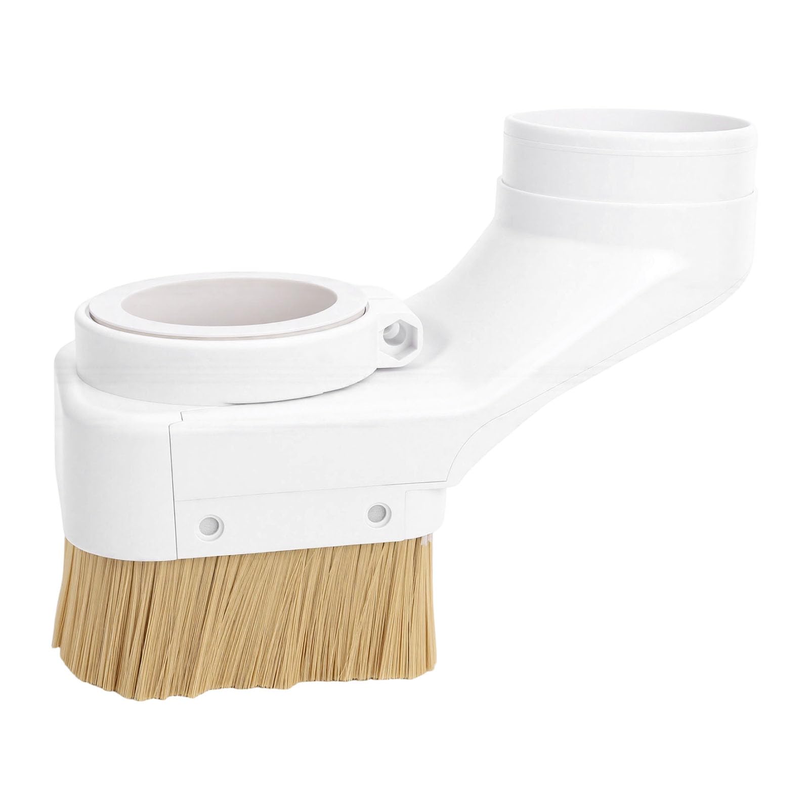 VBESTLIFE Cache-Poussière de Broche, Cache-Poussière de Moteur de Broche CNC de 80 Mm avec Brosse à Double Porte, Compatible avec la Machine de Fraisage de Gravure, pour l'extraction de la du