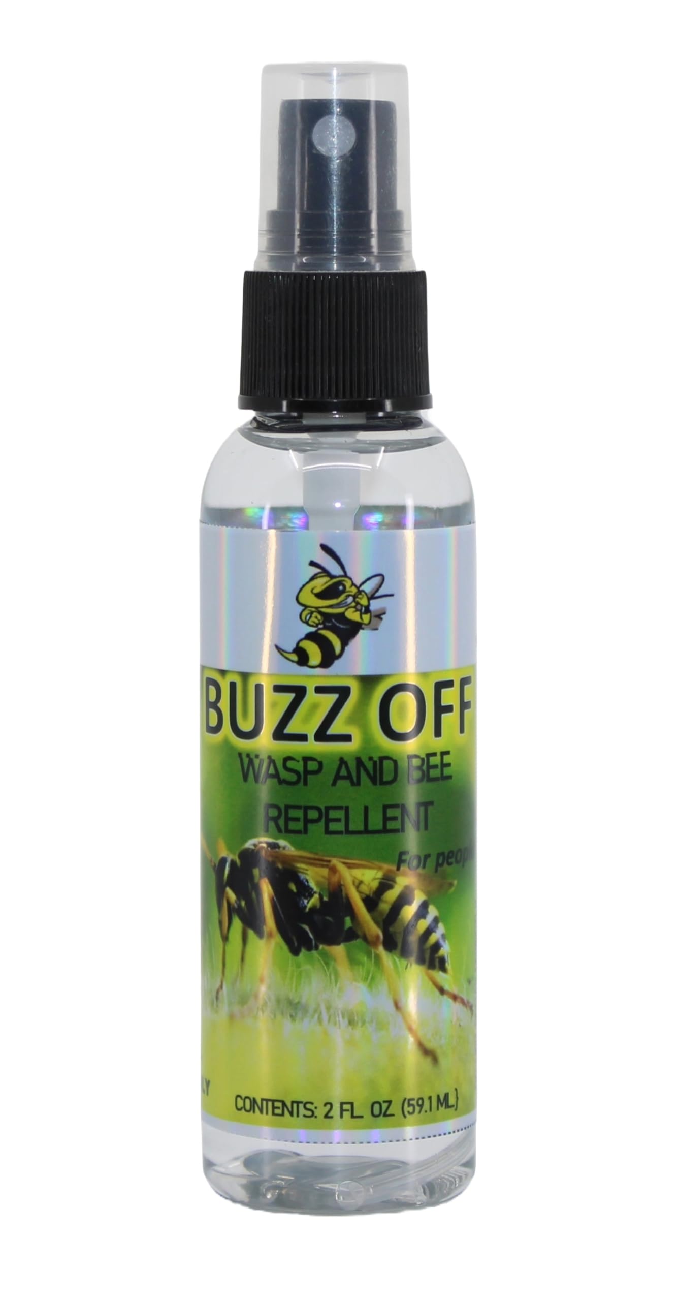 Generic Buzz Off WASP and BEE Repellent - 2 FL. OZ., Clear