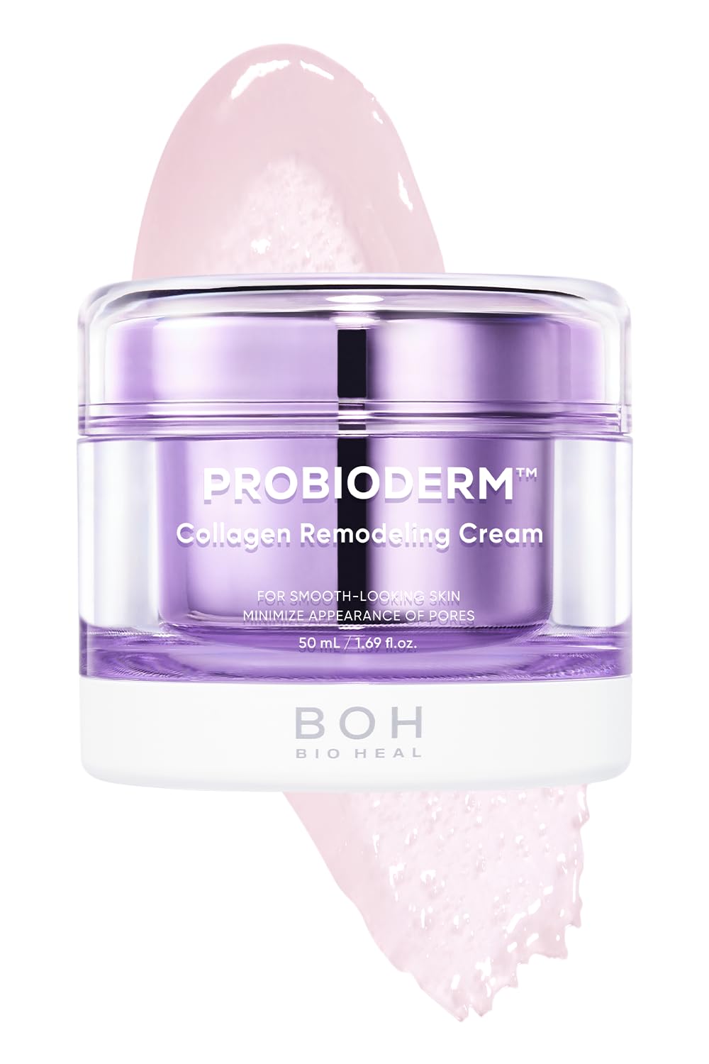 Probioderm™ Collagen Remodeling Cream 1.69 fl oz (50 ml) | Pore Tightening Cream with 150,000 Collagen Capsules for Firmness & Smooth Texture | Lightweight Moisturizer for Flawless Skin