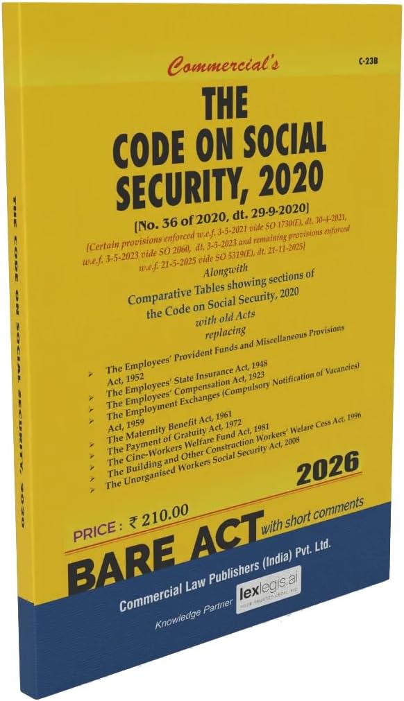 The Code on Social Security, 2020 (E-Book)