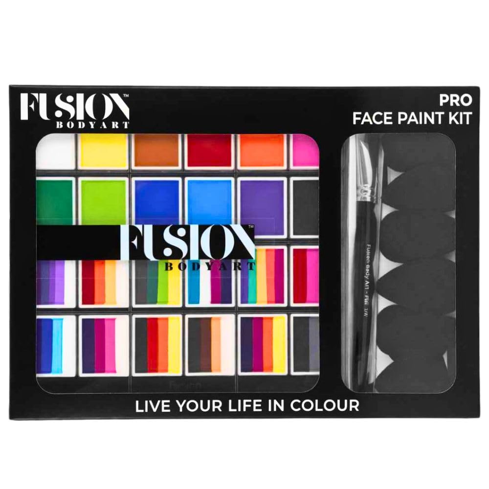 Fusion Body Art | Pro Face Paint Kit