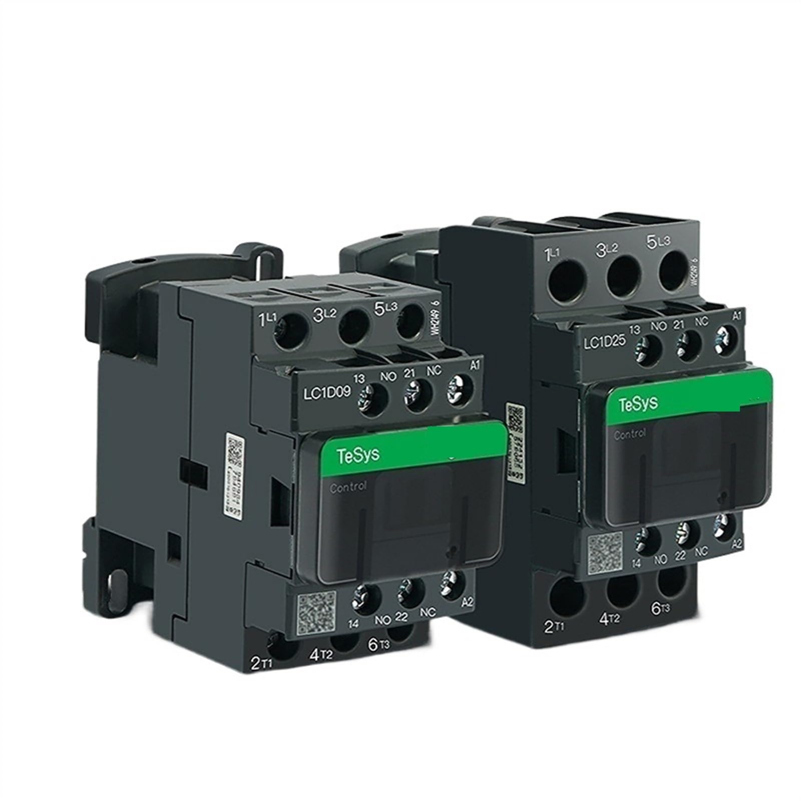 Contacteur CA lc1d32 24V triphasé 3 pôles 1NO 1NF pour rail noir