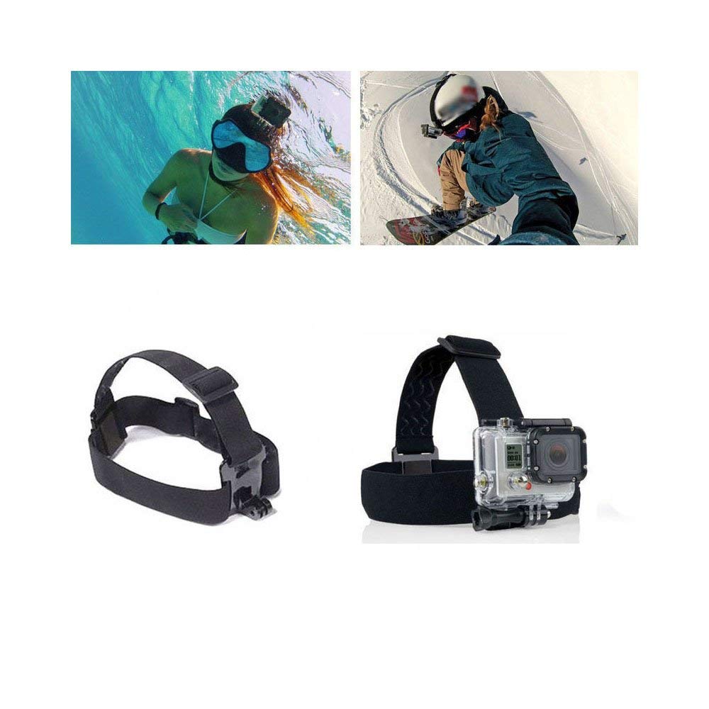 Ubersweet® Imported 10 in1 Straps Accessories Kit for Hero 5 4 Session 3+ 3 YI Action Camera_160939