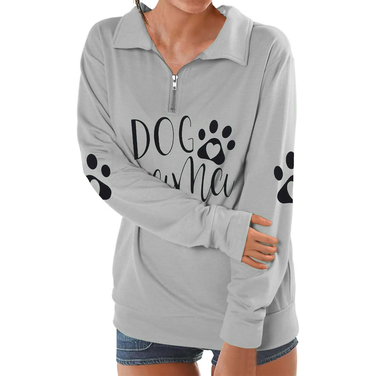 Sudadera De Mujer Verano,Sudadera con Capucha para Mujer, de Manga Larga, Cuello Redondo, Estampado de Letras, Informal
