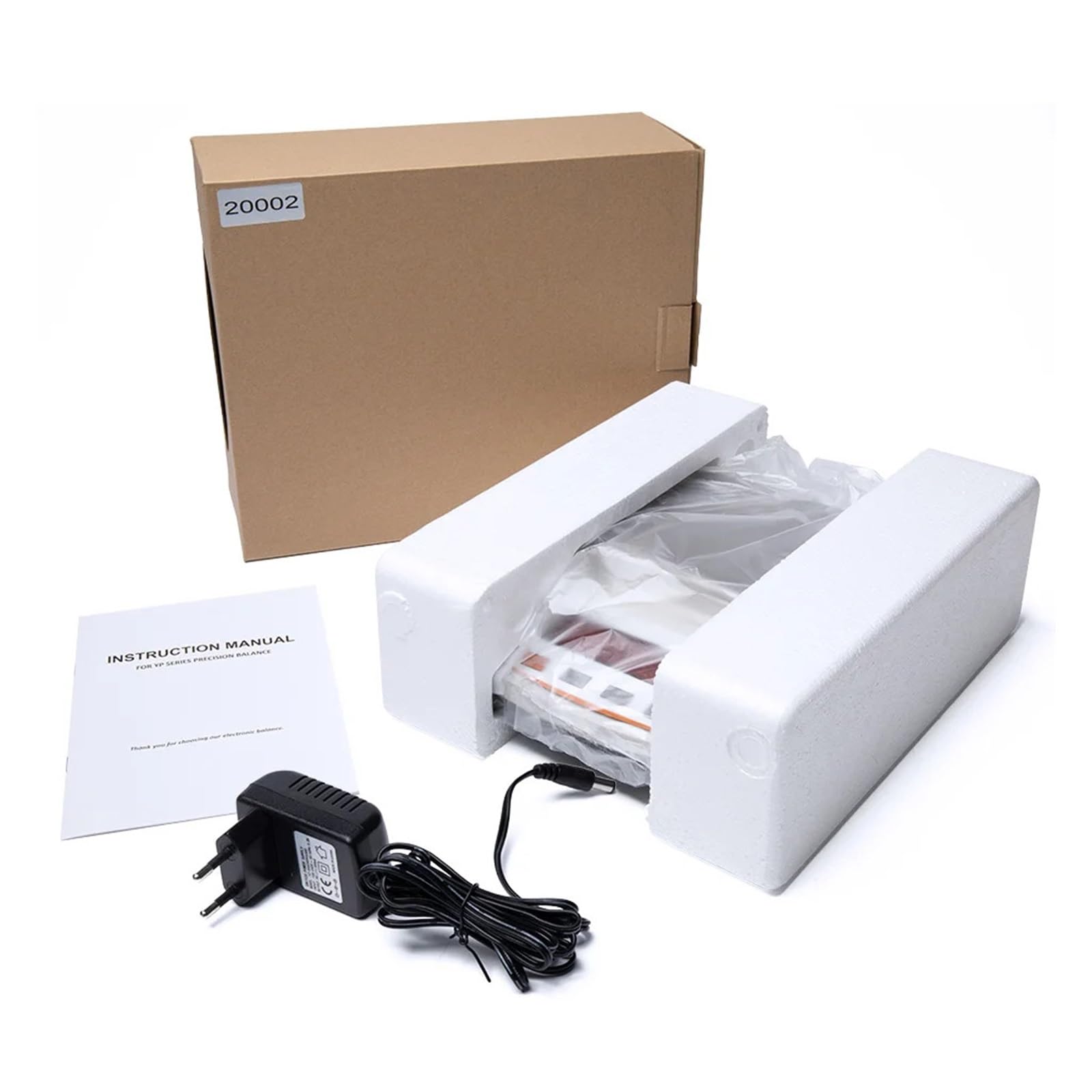 EDEDE Bascula Precision Báscula de Cocina Balanza analítica Digital YP10002, Contador de Laboratorio de Alta precisión, 0,01g, 2kg para Uso doméstico y de Oficina(100g 0.01g)