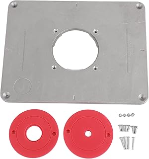 DIY Router Table Insert Plate Milling and Flipping Board Router Woodworking Bench 300mm x 235mm x 9.5mm