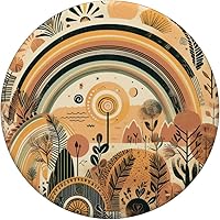 Vista 3 de PopSockets PopGrip intercambiables de arcoíris floral