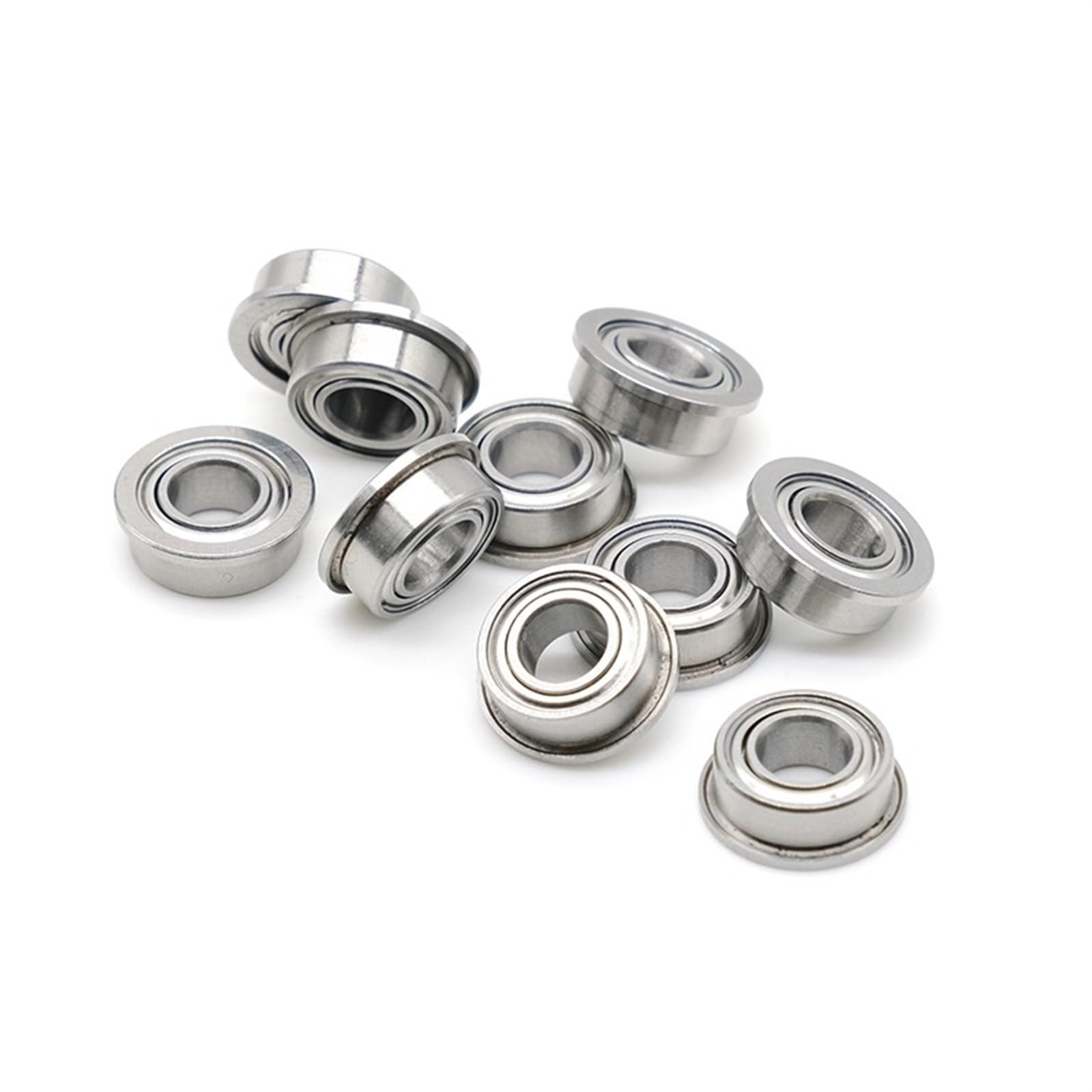 Rodamiento de brida MF106ZZ 6x10x3 mm ABEC-7 (10 piezas) Rodamientos de bolas con bridas en miniatura MF106 Z ZZ