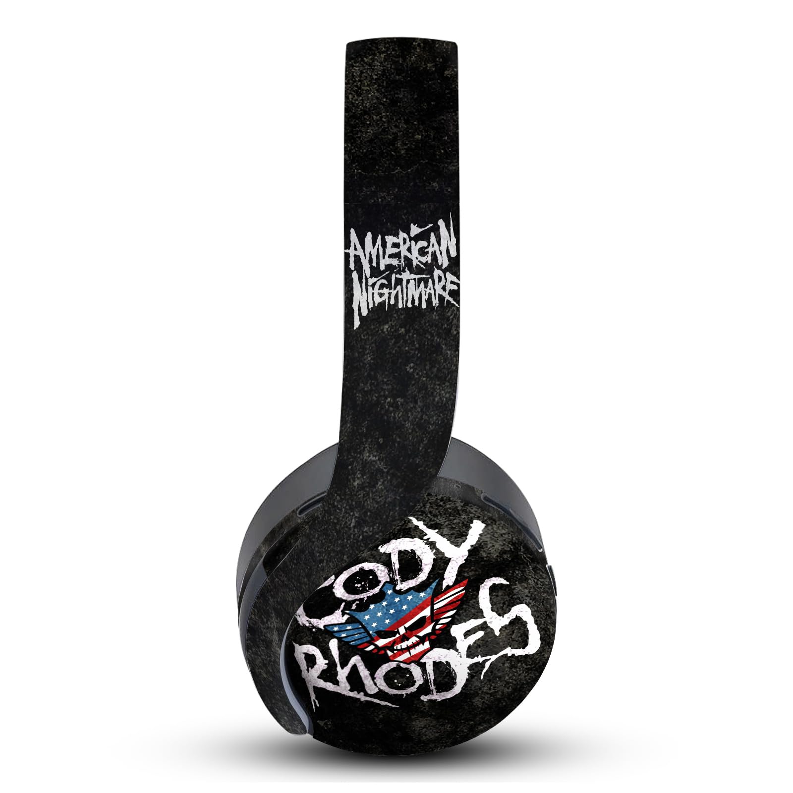 Head Case Designs Officially Licensed WWE Distressed Name Cody Rhodes Vinyl Sticker Skin Decal Cover Compatible with Sony PlayStation PS Pulse 3D Headset