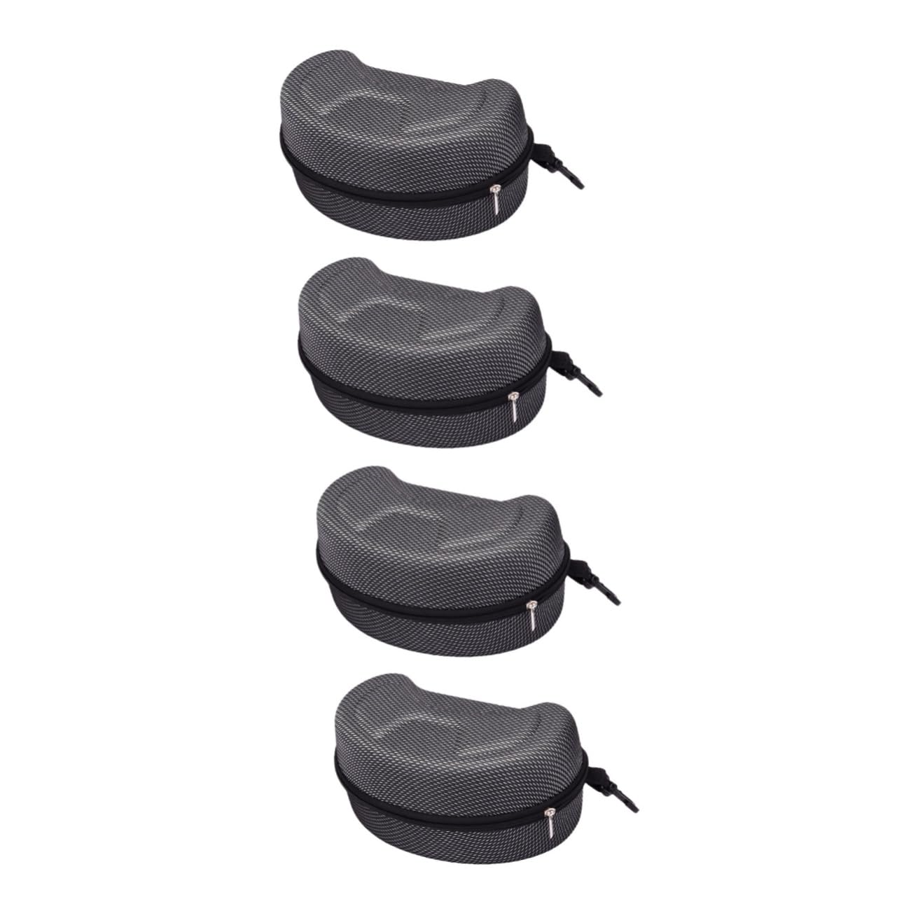 PACKOVE 4 Piezas Estuche De Gafas Estuche Duro Para Gafas Vasos De Chupito De Vidrio Estuche Para Gafas De Esquí Gafas De Esquí Maletas De Viaje Gafas Deportivas Molde Para Hacer Queso