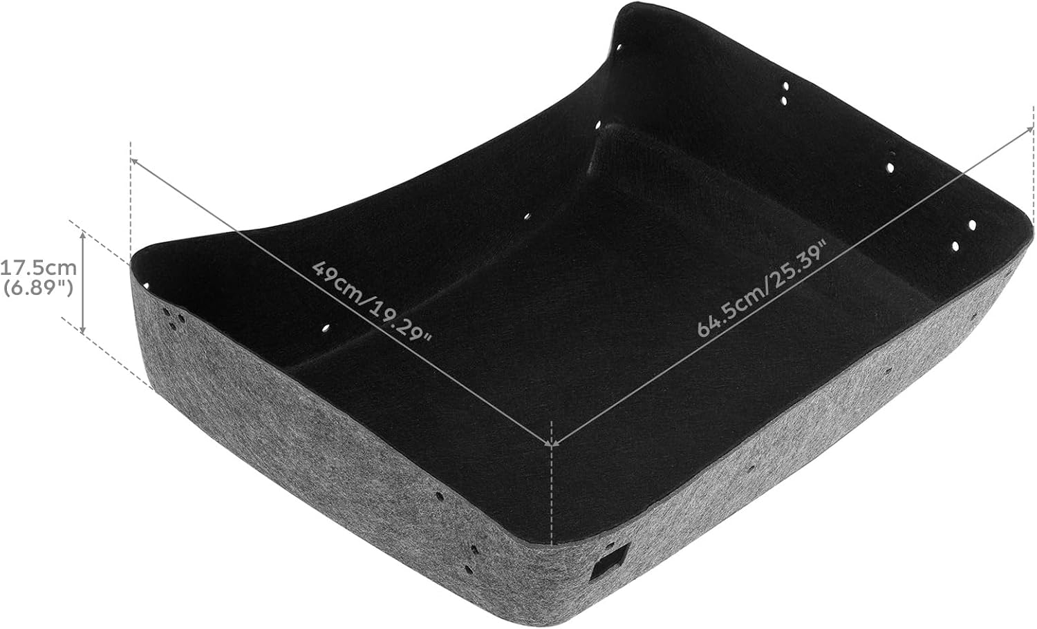 XMT-MOTO King Tour Trunk Insert Carpet Liner Fit for 2014-2025 Harley Davidson Touring Electra Glide Road Glide Road King Street Glide
