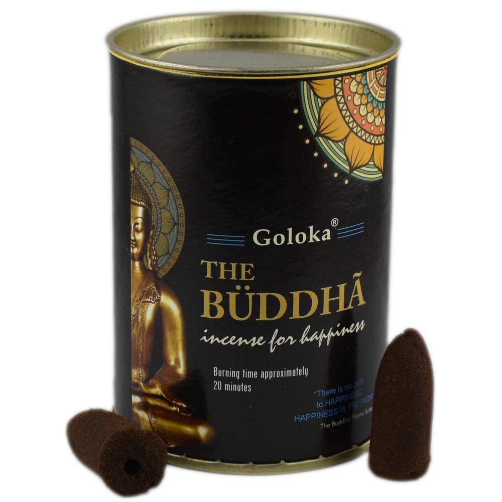 GOLOKABuddha Backflow Incense Cones