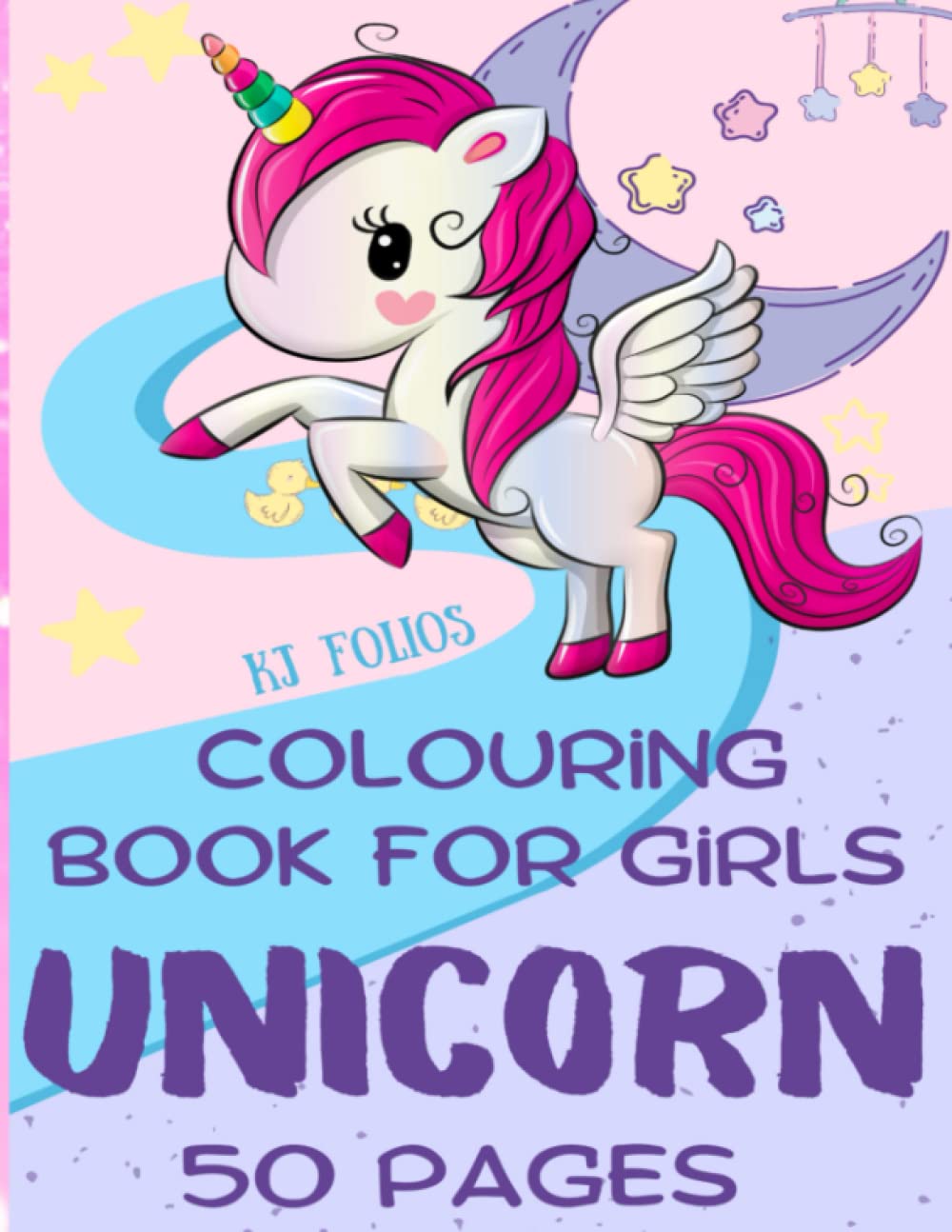 Unicorn Colouring book for girls ages from 3 years old 50 pages: children drawing book | unicorn colouring book | girls unicorn colouring book | one ... for girls | pink glossy cover | kolorowanka
