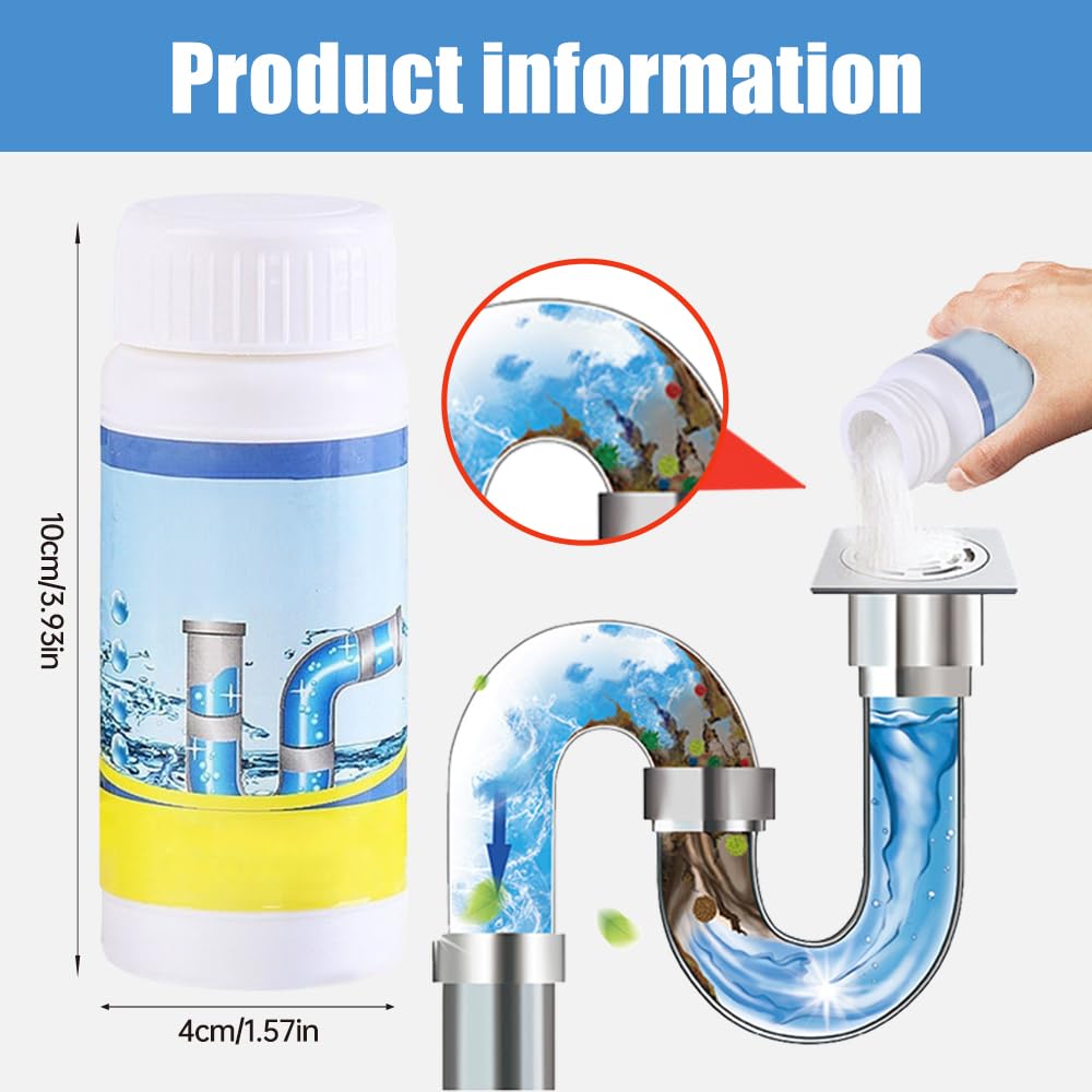 Abflussreiniger Schaum Extra Stark, 2026 Upgrade Rohrreiniger Extrem Stark, Sink Und Drain Cleaner, Hochwirksamer Rohrreiniger Mit Aktivschaum, für Küche, Bad, Toilette (3 Stück)