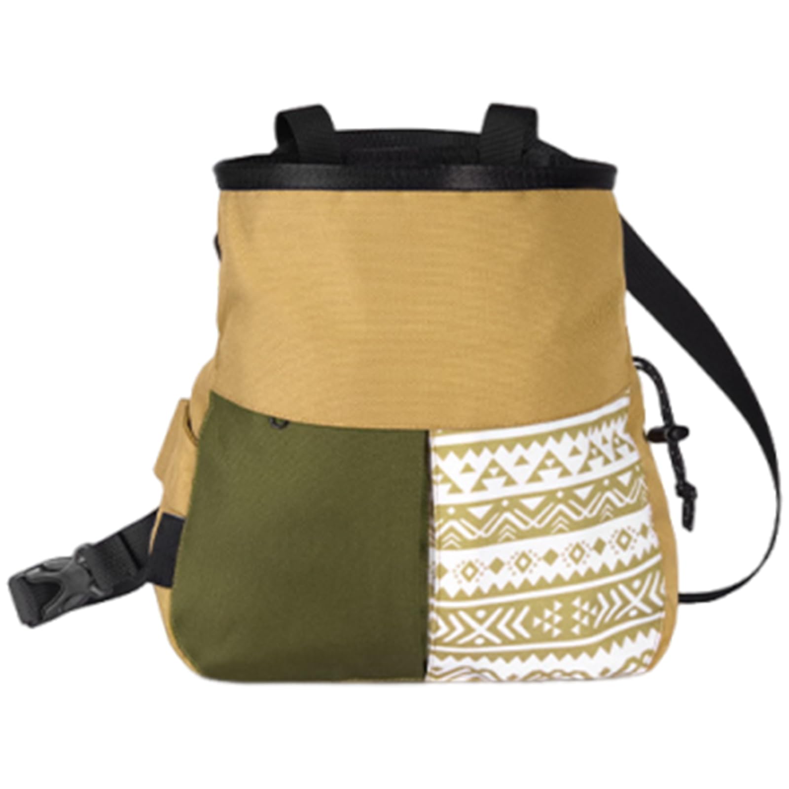 Tiza de magnesia para levantamiento de pesas, búlder y bolsa impermeable Oxford