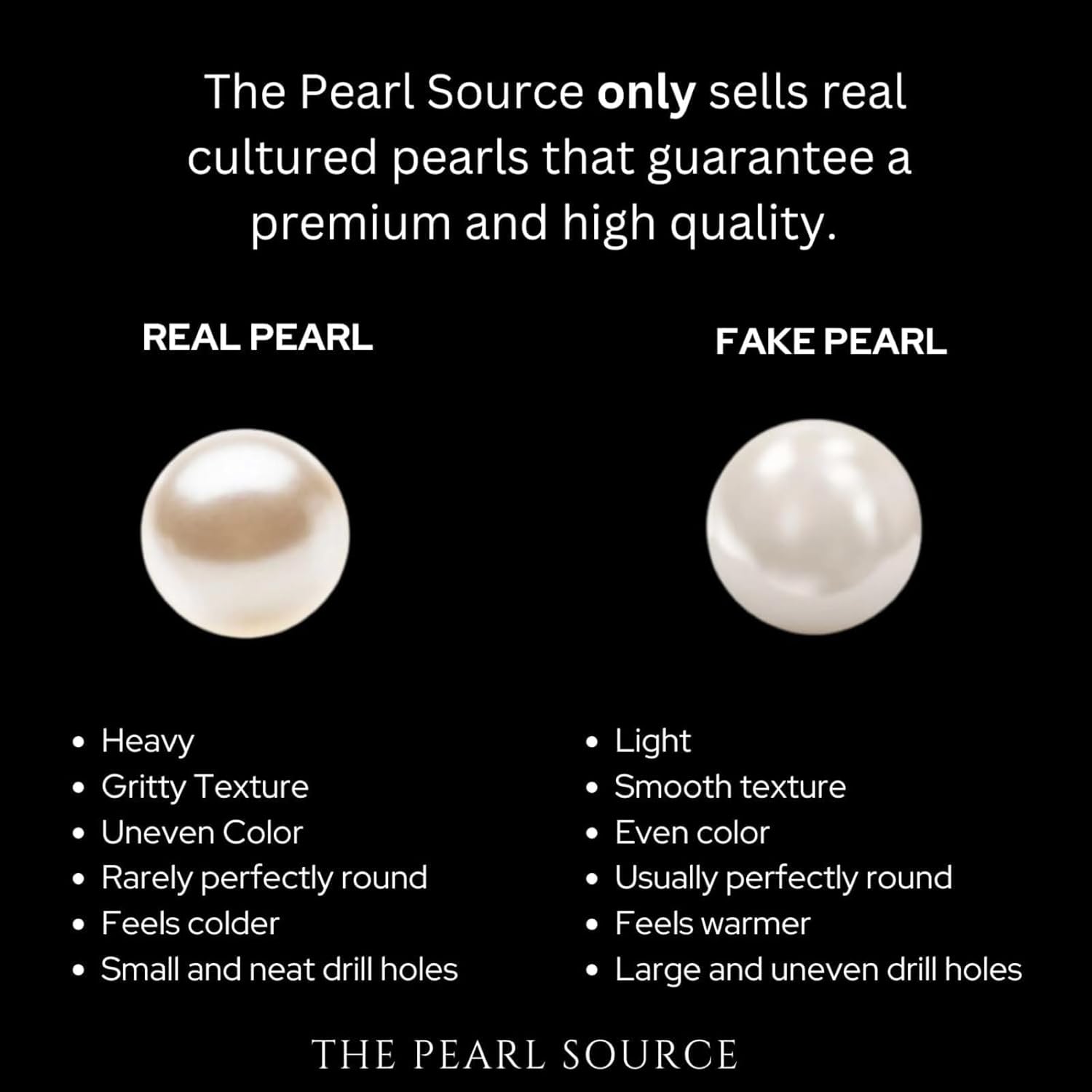 The Pearl Source 14K Gold 7-8mm AAA Quality Round White Freshwater Cultured Pearl Bracelet for Women - Image 5