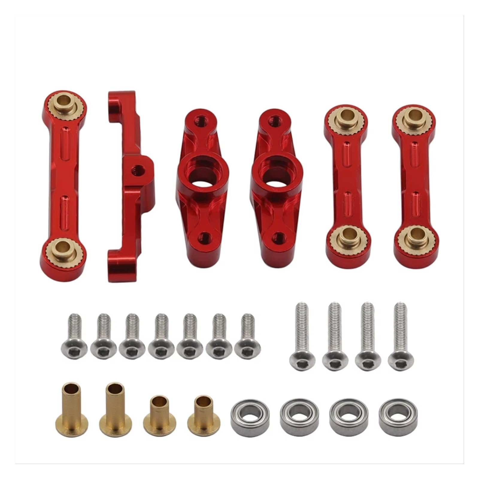 Rc Special Connecting Rod for TT-02 TT02D TT-02D 1/10 Steering Rocker Arm Tie Rod Metal Steering Group RC Car Off-Road Parts and Accessories Upgrade Replacement and Use