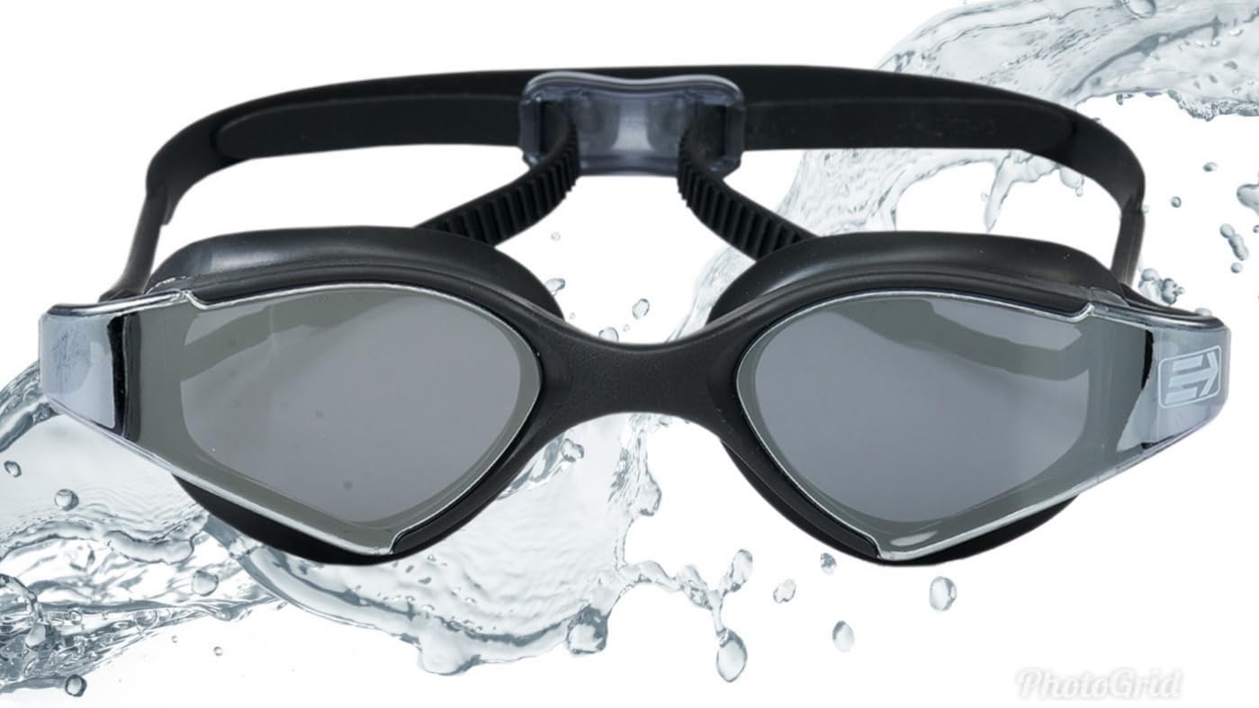 EXALTER Metalized Swimming Goggles