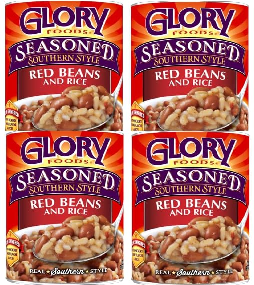 Generic (Pack Of 4) Cans Red Beans with Rice, 15oz.