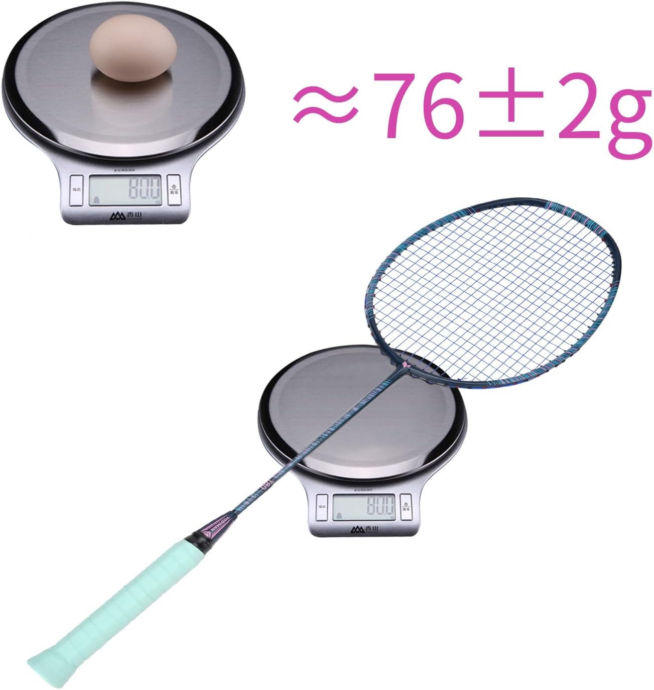 4-Pack Ultra-Lightweight Graphite Badminton Rackets | High-Elasticity Graphite Shaft & Frame | Pre-Wrapped Grip Ready to Use | Enhanced Speed & Control for Players