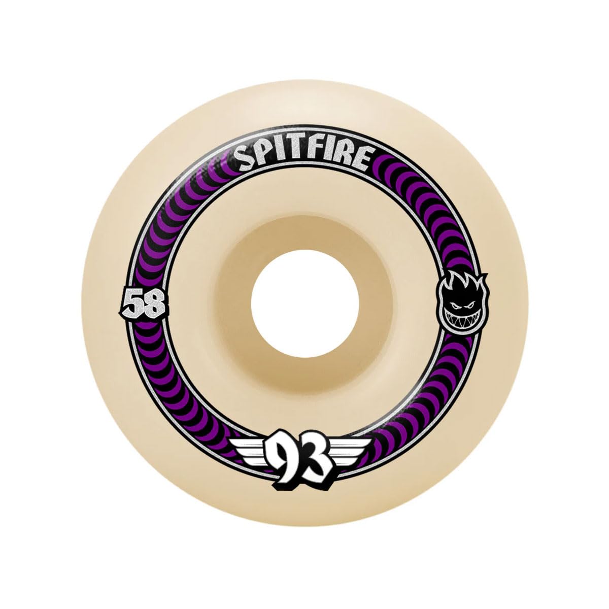 Amazon.com : Spitfire Skateboard Wheels 58mm F4 Soft Sliders 93A