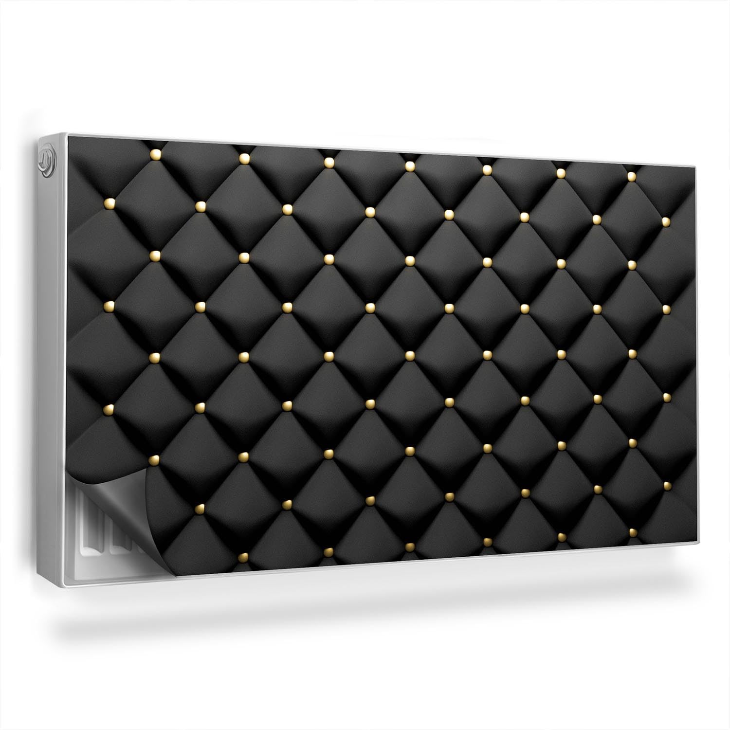Cubierta magnética de 110x60 cm para radiador protector acolchado gris