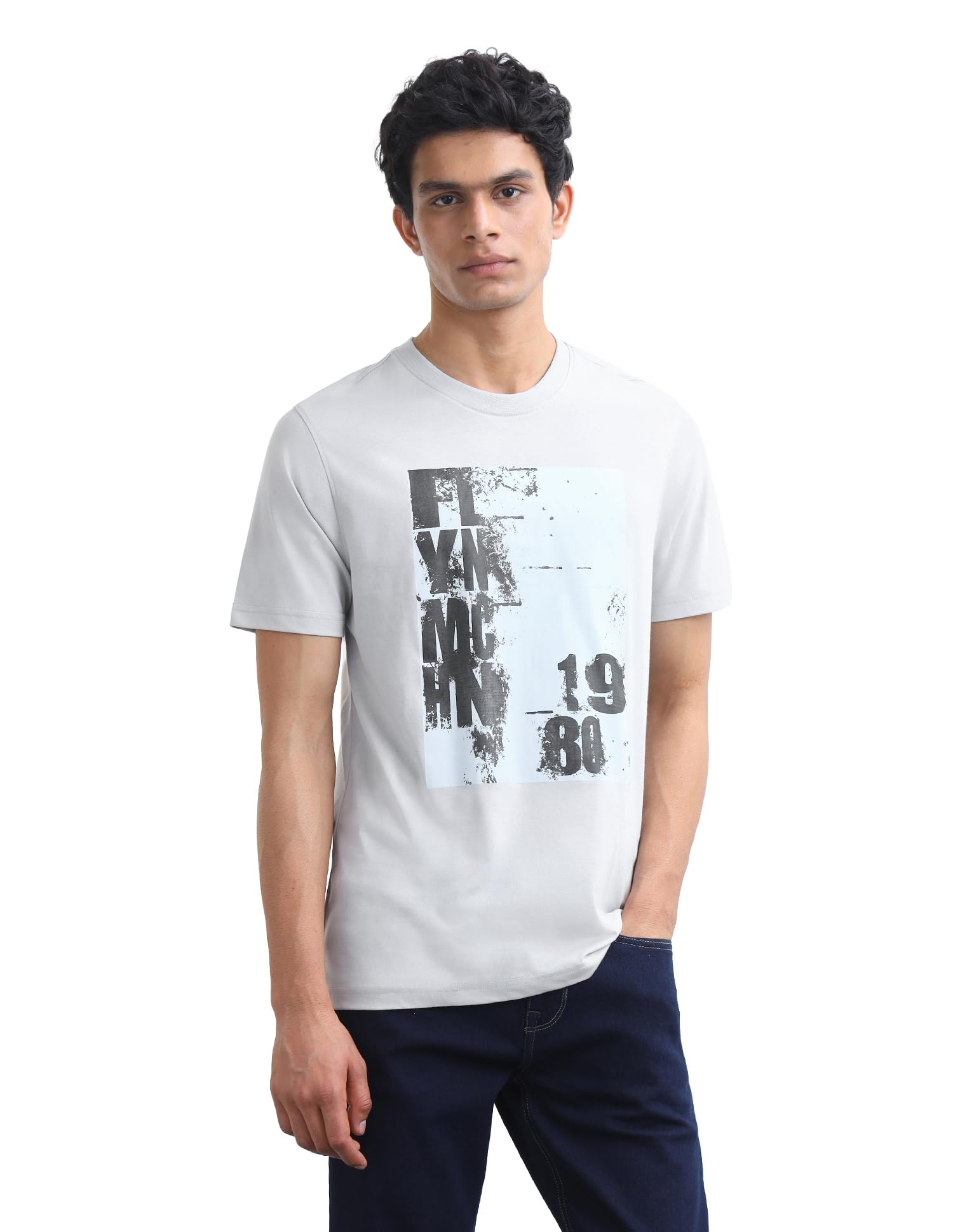 flying machine Men's Regular Fit T-Shirt | Printed | Tshirt for Man-picture-14