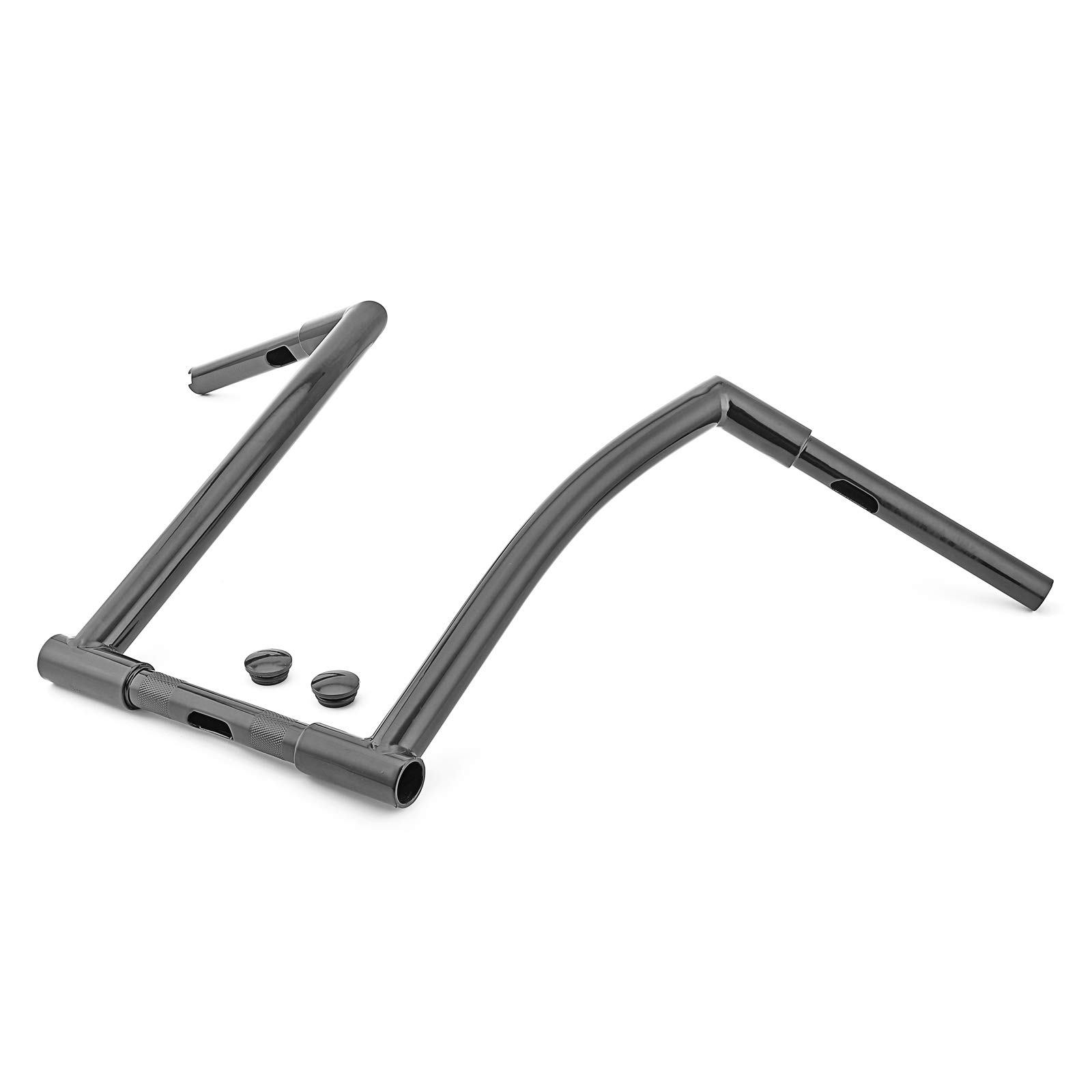 Buy Mofun Gloss Black 16" Mini Ape Monkey Bar Handlebar Easy wire Compatible with Harley