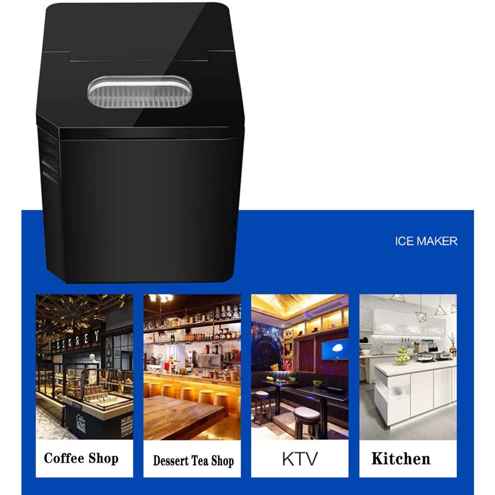 Ice Maker Machine Countertop Portable Compact Ice Cube For Your Home Portable Ice Maker Machine For Countertop - Makes 55 Lbs Of Ice Per 24 S - Ice Cubes Ready In 8 Minutes on Fridge.com - View 5