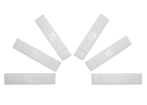 GGG0018 Video Game Cartridge Dust Cover 6 Pack for Super Nintendo Games SNES Protector Sleeve Cover or Case