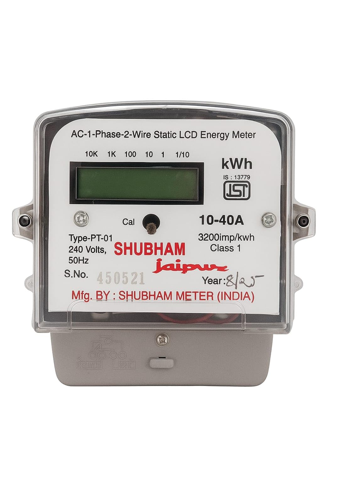 Meters Single Phase Digital Multi-function Electrical Energy Meter with electronic LCD Display sub meter