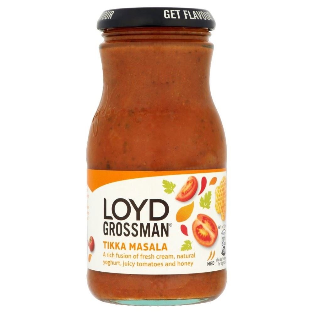 Loyd Grossman Salsa Tikka Masala (350g) (Paquete de 6)