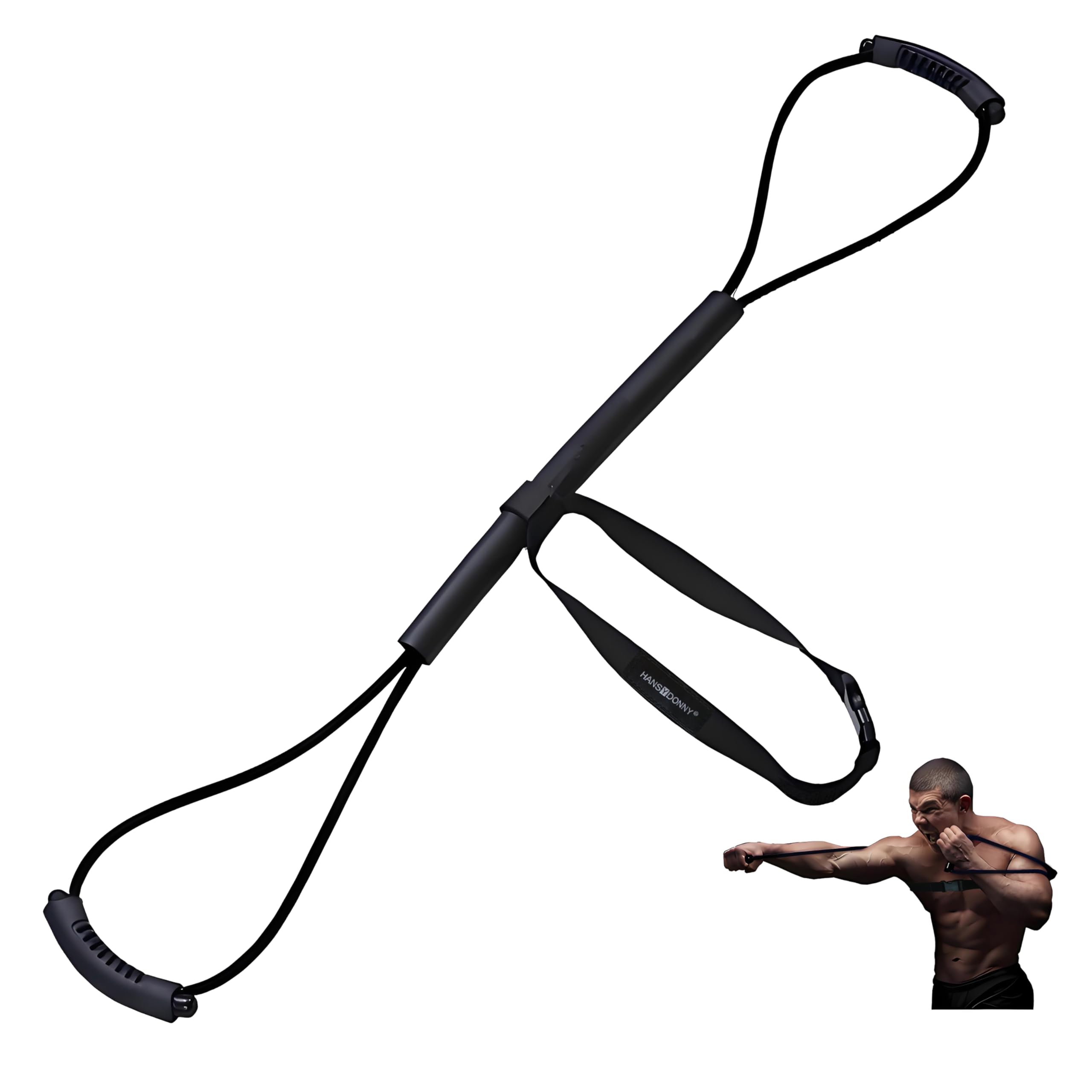 𝐇𝐀𝐍𝐒𝐘𝐃𝐎𝐍𝐍𝐘 Boxing Resistance Bands for Explosive Speed &amp; Power